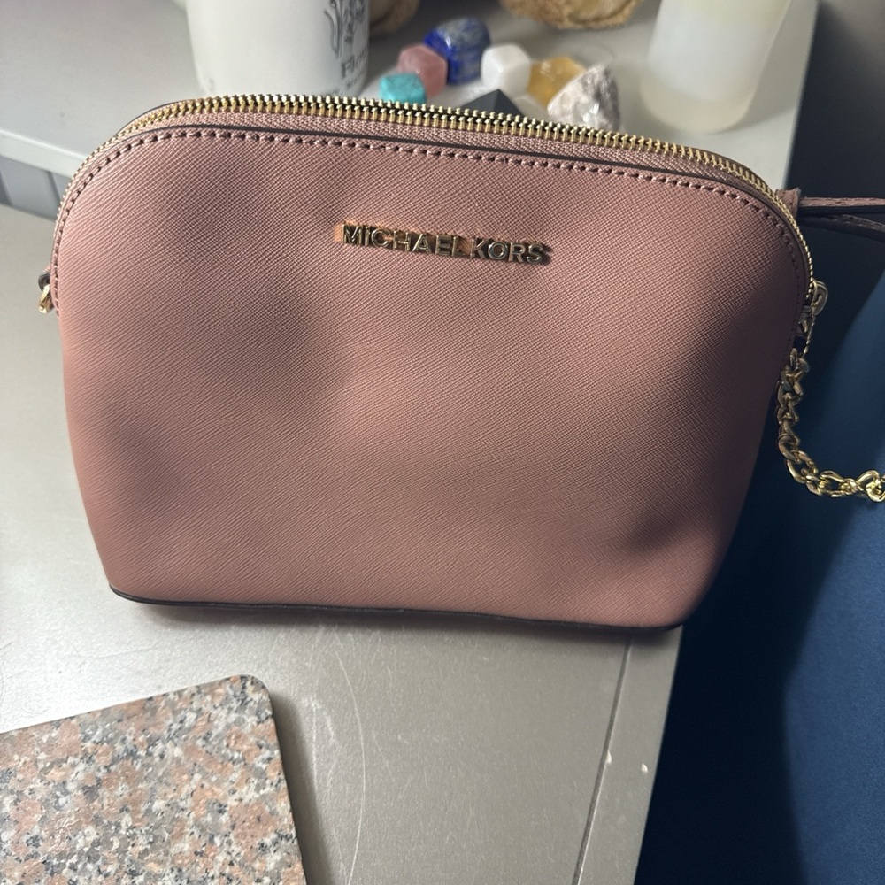 Michael Kors Mauve Crossbody Bag